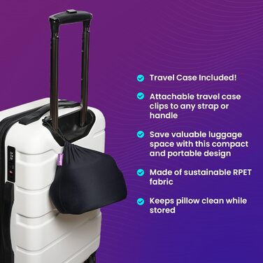 Дорожня подушка Cabeau Evolution Earth з розкішної піни з ефектом пам&39яті, найкраща дорожня подушка з підтримкою голови, шиї та підборіддя на 360 градусів (Fire) Oxide