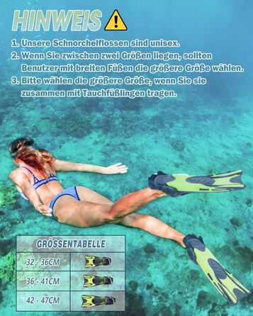 Регульовані ласти для сноркелінгу Hikeen короткі ласти для плавання для дорослих з відкритою п&39ятою, ласти для дайвінгу унісекс, включаючи сітчасту сумку 37-41