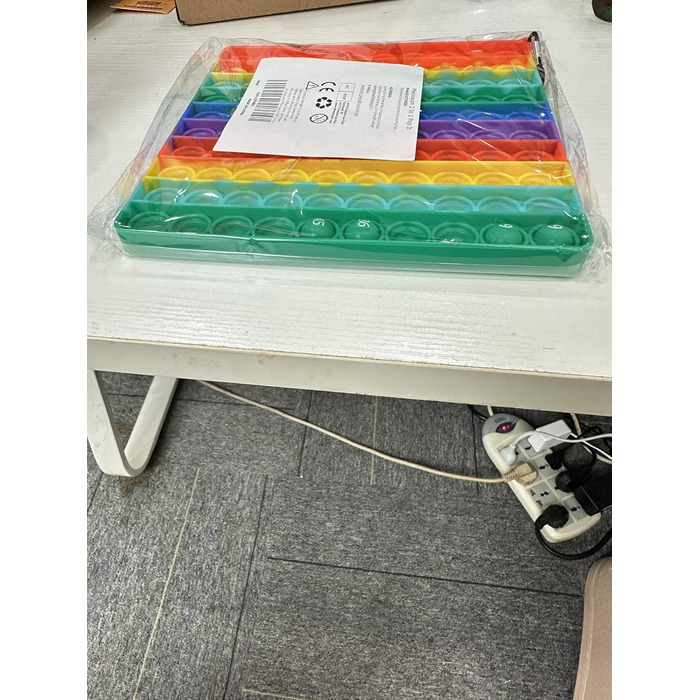 Розвиваючі іграшки для дітей Enlightenment Digital, 2 in 1 MEINRAUM Poppit XXL Fidget It Toys 100 Numbers Push Bubble Pop Toy Stre