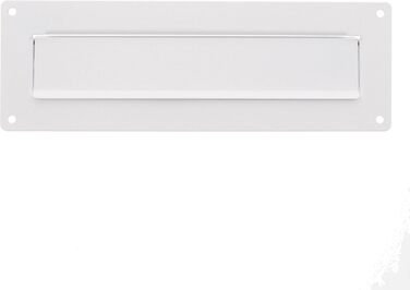 Зовнішня кришка поштової скриньки Burg Wächter Porta 796 W – алюміній/оцинкована листова сталь, біла