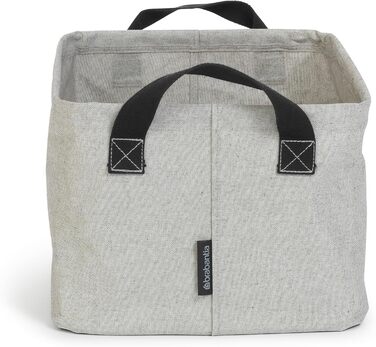 Складний кошик для білизни - Багатофункціональний ящик для зберігання паперу та іграшок - Велика ємність - Для вологого та сухого прання - Водонепроникне покриття - Органайзер - Сірий - 35 л, 30 x 20 x 10 см