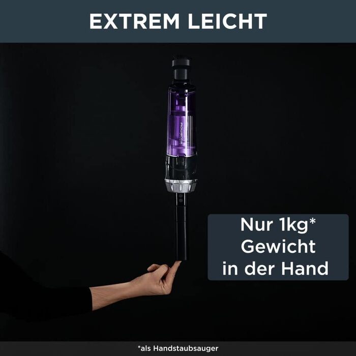 Акумуляторний пилосос Rowenta RH1128 X-Nano тип акумулятора літій-іонний ультралегкий 2-в-1 пилосос на паличці та ручний пилосос д