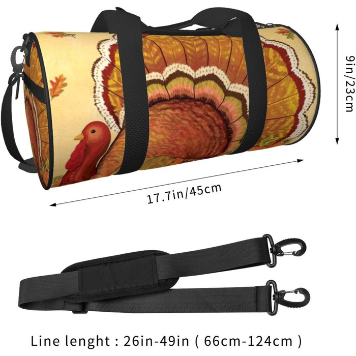 Дорожня сумка Осінній сад, спортивна сумка для чоловіків та жінок, сумка-мішок, спортивна сумка