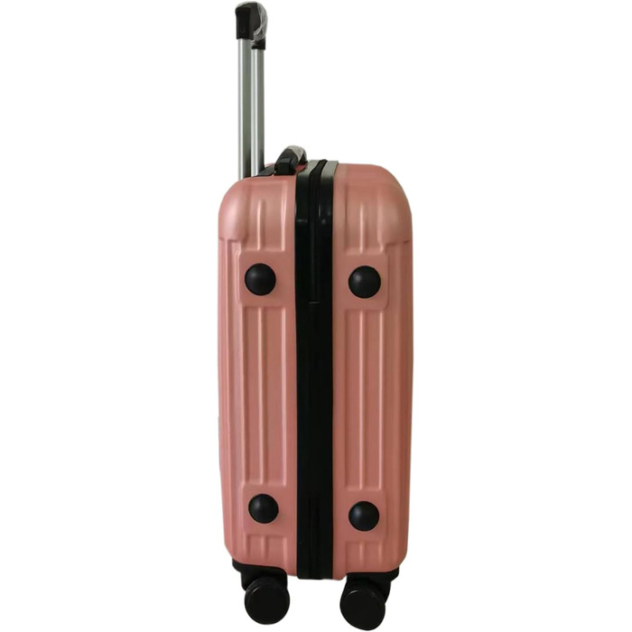 Набір валіз 2 шт. Frenzi Rosegold, колекція NTK дорожній багаж з твердим корпусом