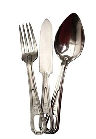 Набір столових приборів Mil-Tec-18642000 Чорний Один розмір