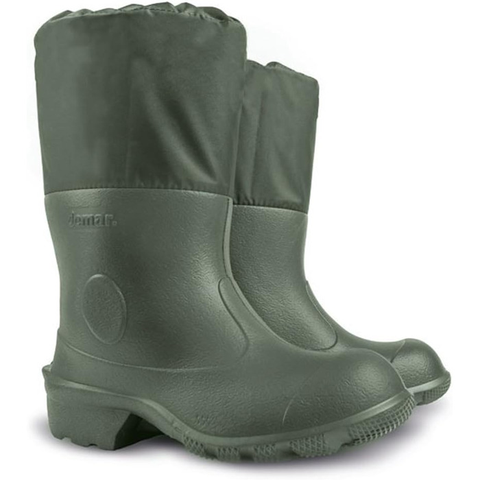 Легкі гумові чоботи DEMAR з підкладкою з EVA Agro-S 43 EU зеленого кольору