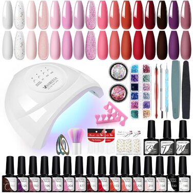 Стартовий набір VANREESA з лампою (16 кольорів)