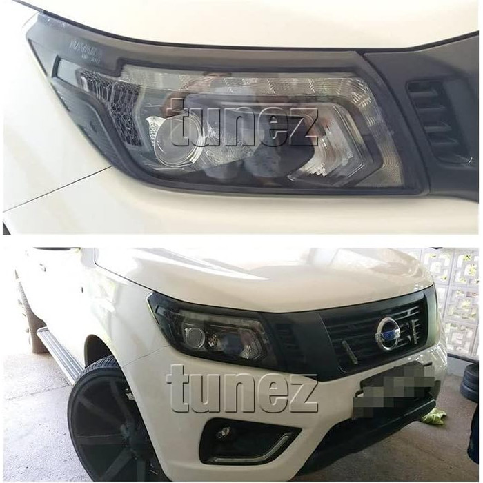 Кришка фари та заднього ліхтаря TUNEZ для Navara NP300 D23 2015-2019 Чохол заднього ліхтаря