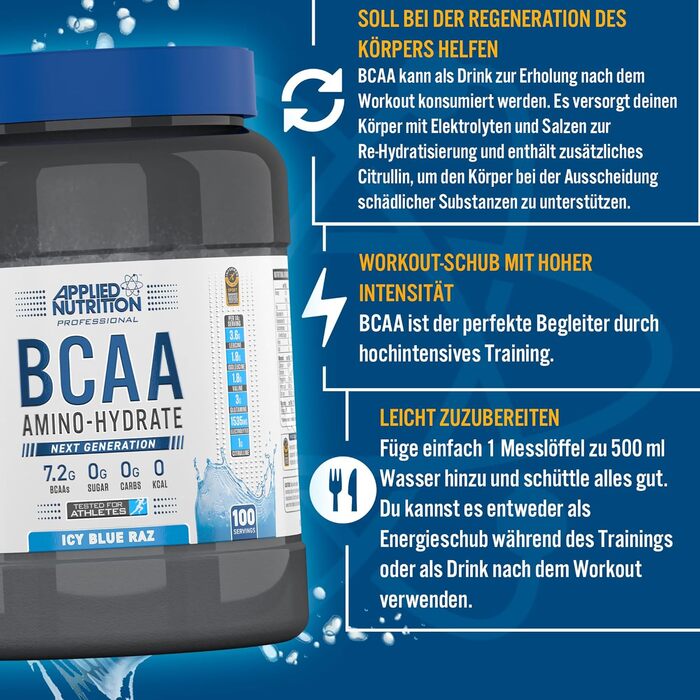 Аміногідрат BCAA, Fruit Burst, 450 г