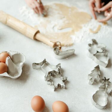 Різдвяні формочки для печива набір з 8 предметів AUERVO