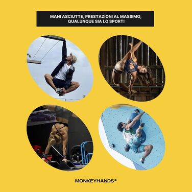 Класичний гель Monkeyhands для фітнесу та танців на пілоні Веганський, без парабенів, без смол Ідеально підходить для танців на пілоні Захвати та інноваційна рідка магнезія Синій 100 мл