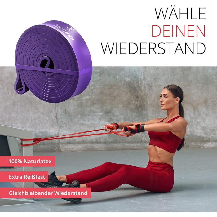 Стрічка для фітнесу Стрічка опору для підтягування, допоміжний засіб для підтягування електронна книга тренувань - Стрічка опору д