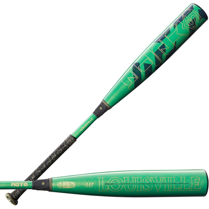 Бейсбольні бити Louisville Slugger 2023 Meta USSSA -10, -8 та -5 28&39/18 oz -10