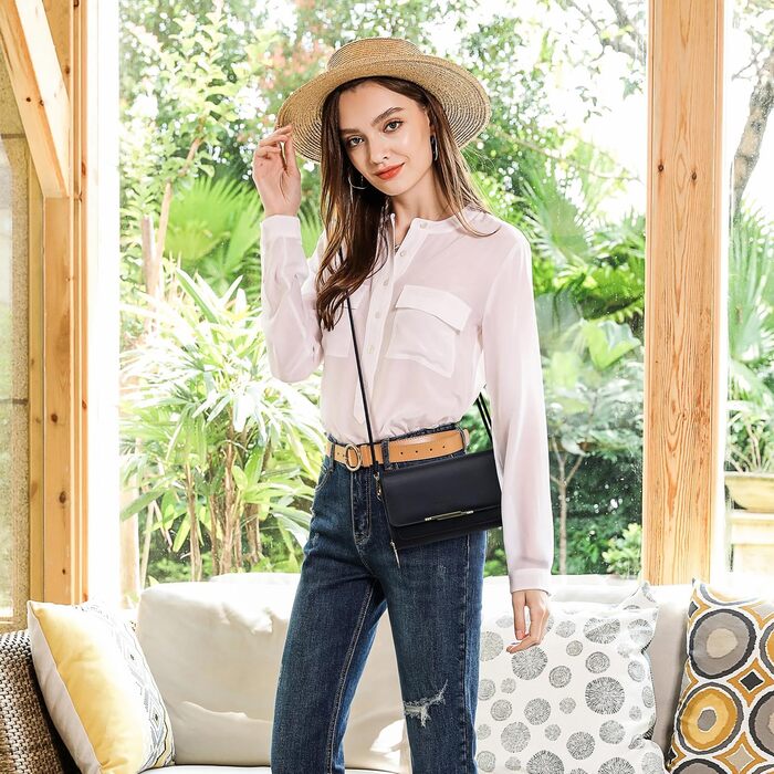 Маленька сумка через плече для мобільного телефону Roulens, жіноча маленька сумка через плече, сумка через плече з PU-шкіри, сумка