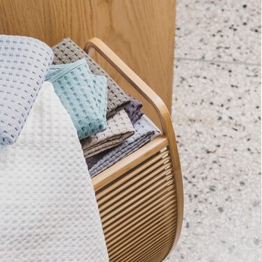 Килимок для ванної Mve Quilted 60 x 60 см зі 100 бавовни, графітовий 60 x 60 см