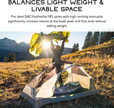 Ультралегкий туристичний намет NEMO Dragonfly OSMO на 3 особи