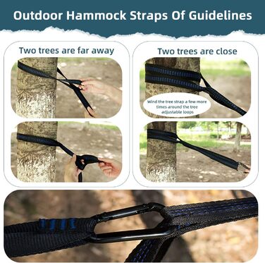 Гамак для кемпінгу на відкритому повітрі, вантажопідйомність 300 кг (300 x 200 см), одинарний або подвійний, надлегкий, портативний, дорожній гамак, садовий, пляжний, подвійний гамак, гамак-парашут, нейлоновий, дихаючий, зелений