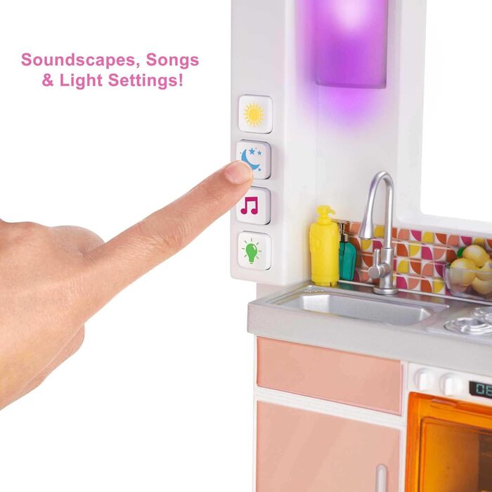 Будинок мрії Барбі (114 см), 3-поверховий ляльковий будиночок з басейном, гіркою, підйомником для інвалідних візків, 75 аксесуарами, ляльками, підходить як подарунок для дітей віком від 3 років, версія GRG93 2021 року