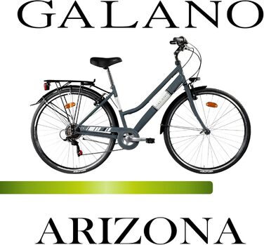 Жіночий велосипед Galano Arizona, 28 дюймів, міський велосипед, 7 передач, голландський велосипед, ретро V-Brakes