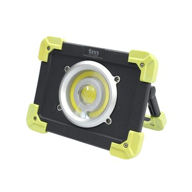 Портативний робочий ліхтар TM Electron TMTOR020 з надяскравим світлодіодним COB-світлодіодом 20 Вт та зовнішнім акумулятором 4000 мАг 20 Вт зовнішній акумулятор