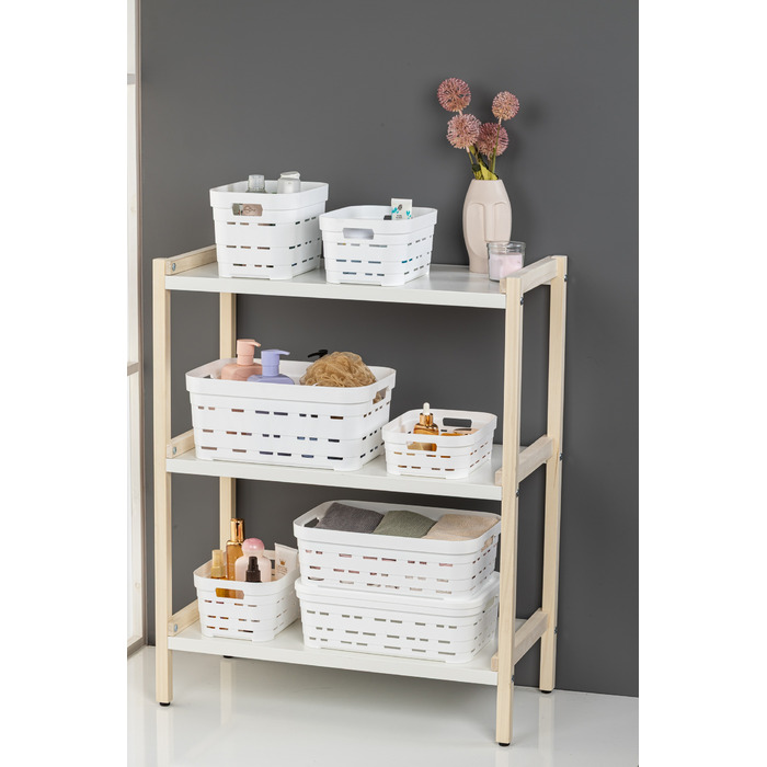 Кошик Idea Home 00610 Pyramid White 2.8 л (00610 White) (7180068)