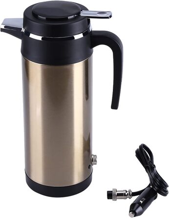 Мл, автомобільний чайник, 12 В, портативний чайник в автомобілі, скороварка з нержавіючої сталі, електрична кружка з підігрівом, д