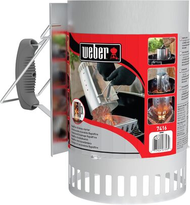 Старт-пакет для розпалювання вугілля Weber RapidFire, 19 x 19 x 30.5 см, великий