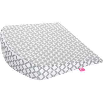 Дитяча подушка MOTHERHOOD 30x30 см ідеально підходить для колясок, люльок, Oeko-Tex Standard 100. У комплекті знімний чохол зі 100 бавовни, сіра класика