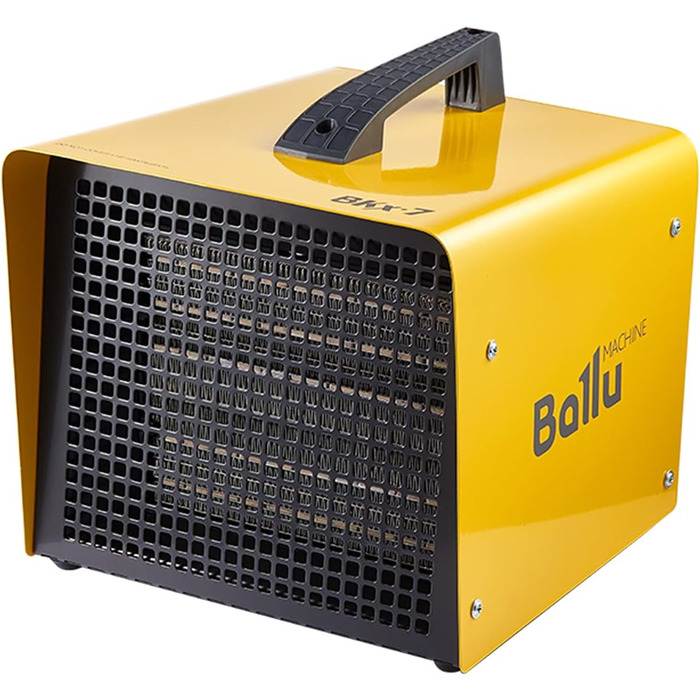 Керамічний тепловентилятор електричний обігрівач 2 налаштування тепла 2500Вт/5000Вт будівельний обігрівач з терморегулятором елект