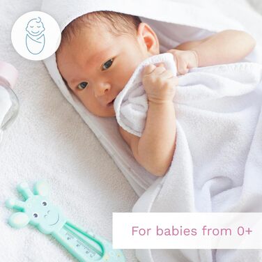 Плаваючий термометр для ванни Baby Safe, Giraffe (фіолетовий)