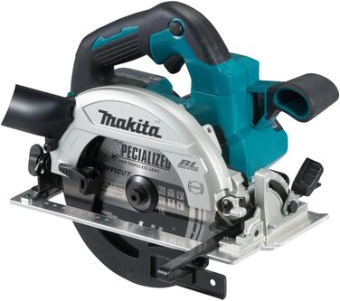 Акумуляторна ручна циркулярна пила Makita DHS660RTJ 57 мм 18 В 5,0 Ач, 2 акумулятора зарядний пристрій у кейсі MAKPAC Colourful Si