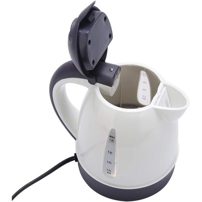 Автомобільний дорожній чайник, 24 Вт чайник вантажівка, автомобільний чайник 12 В швидкий, чайник 12 Вольт автомобільний, 12 В шви