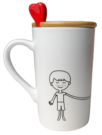 Чашка LED Love Is C, 360 мл (7133176)