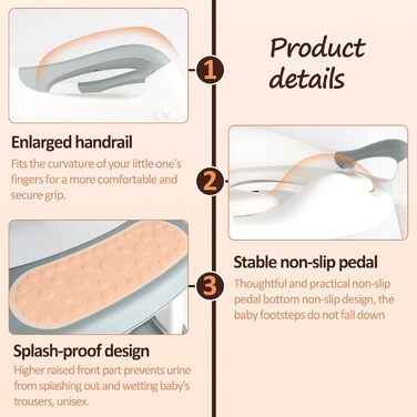 Дитяче сидіння для унітазу talifoca, тренажер для унітазу зі сходами, оновлений дитячий унітаз для хлопчиків і дівчаток, дитяче си
