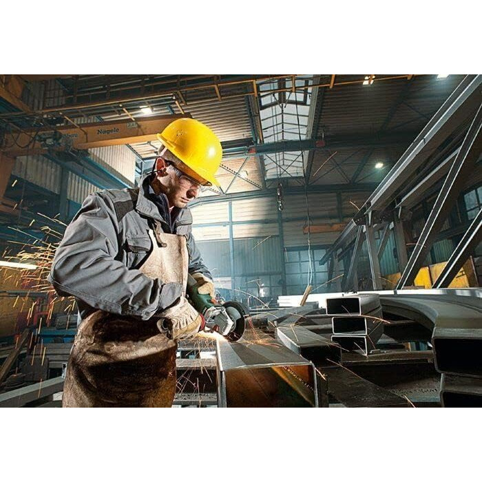 Кутова шліфувальна машина Metabo WEV 1500-125 Quick RT (601243500) у пластиковому корпусі з регулюванням швидкості, швидкозатискна