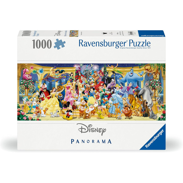Пазл Ravensburger 12000444 - Disney Group Photo - Пазл на 1000 елементів для дорослих і дітей від 14 років, Disney Puzzle, Disney