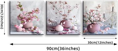Полотно Картини Рожевий квітковий елегантний вишневий цвіт Картини Картини на полотні Сучасні картини для спальні Для домашнього д