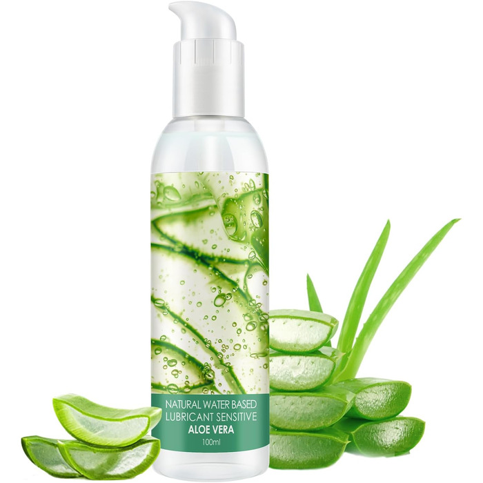 Лубрикант Fantasy Cup Neutral, водна основа, Aloe Vera, 100 мл