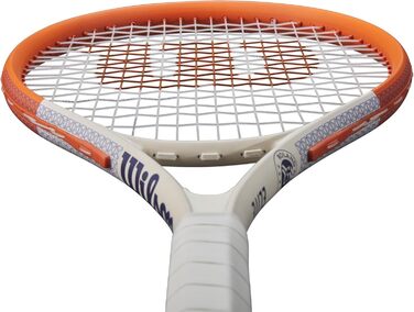 Тенісна ракетка Wilson Unisex Roland-Garros Elite для дорослих, 4-3/8&39 (3), темно-синя / біла
