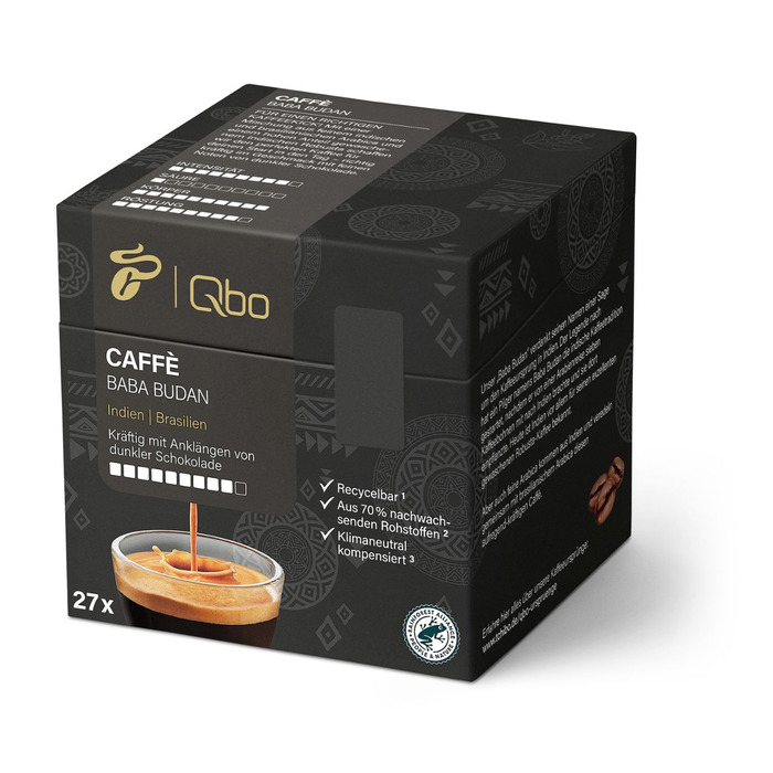 Кава в капсулах Qbo Caffè BABA BUDAN – 27 шт.