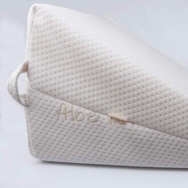 Подушка для читання PEKITAS, велика подушка для ліжка або дивана, підтримка спини, 50x30x60 см, чохол, що прається, жорстка основа, суперм&39який пінопласт G25, 50x30x60 см