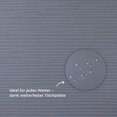 Кемпінговий стіл BERGER Molveno Складаний стіл, регульована висота, 115 x 70 см, алюмінієвий кемпінговий стіл, складний кемпінговий стіл, садовий стіл, складаний Складаний стіл, обідній стіл, балконний стіл, садовий стіл, патіо