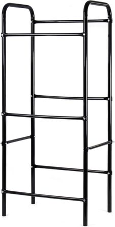 Стелаж для напоїв Wiltec на 3 ящики, сталевий стелаж для ящиків, 50x33x116 см, 20 кг на полицю