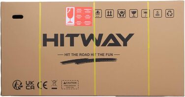 Електровелосипед HITWAY E Bike 26 дюймів 250 Вт 36V 12Ah 7 швидкостей чорний