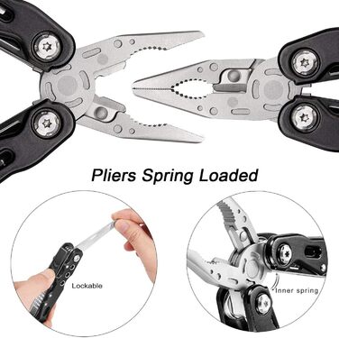 Мультитули з нержавіючої сталі, складні багатофункціональні плоскогубці 24 в 1, багатофункціональні плоскогубці, мультитул, мульти
