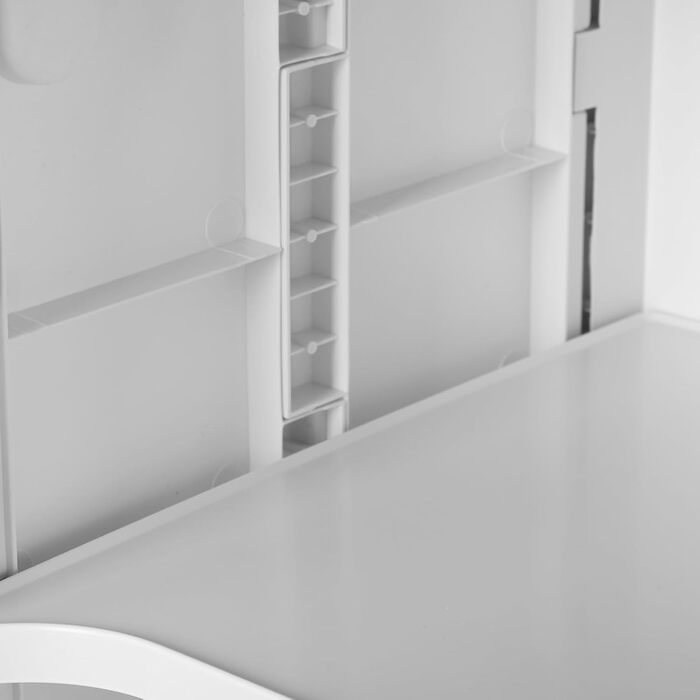 Шафа для зберігання HEEPDD, пластикова конструкція, 4-рівневий органайзер для спальні та офісу