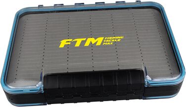 Коробка для блешні 22,8 x 16,8 x 5,0 см - Коробка для блешні та блешні, Рибальська коробка для форелі, блешні та блешні, Коробка для снастей