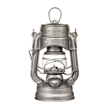 Ретро-ліхтар Thousand Winds Storm, гасова лампа для вулиці (версія Storm), гасовий ліхтар Memory для використання на свіжому повітрі, кемпінгу, походів, патіо, пікніка - вітрозахисний, з ручкою для перенесення, ретро-срібло TW6011 ретро-срібло