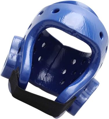 Захист голови для боксу, кікбоксингу, бойової підготовки, захисне спорядження, захист голови для регбі, захист голови для боксу, захист голови для боксу, захист голови для дорослих та дітей, синій, XL
