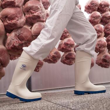 Захисні черевики Steplite Easygrip S4 для чоловіків та жінок зі сталевим носком, нековзні робочі черевики, стійкі до хімічних мийних засобів, харчова промисловість, ізолюючі, білі, EU 45